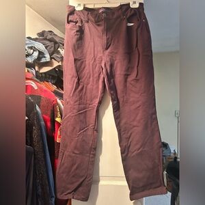 Gloria Vanderbilt  Dark Wine stretchy jeans